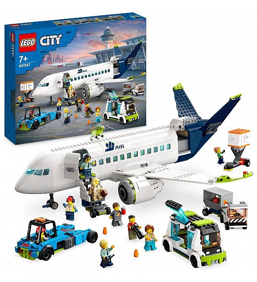 Kocke City Potniško letalo 60367 Lego