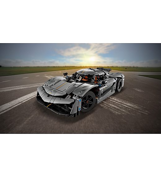 Kocke Technic Sivi hiperautomobil Koenigsegg Jesko Absolut 42173 Lego