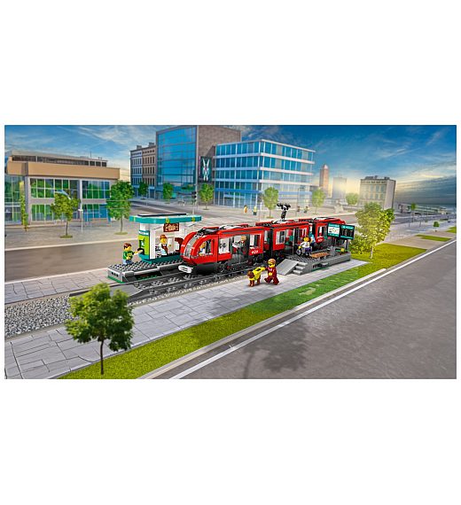 Kocke City Tramvaj s postajo 60423 Lego