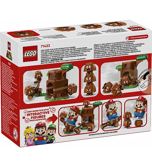 Kocke Super Mario Igrišče za Goombe 71433 Lego