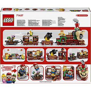 Kocke Super Mario Bowserov brzi vlak 71437