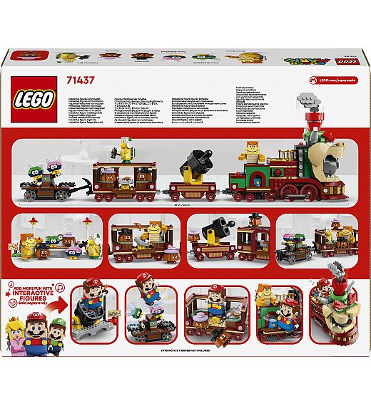 Kocke Super Mario Bowserjev ekspresni vlak 71437 Lego