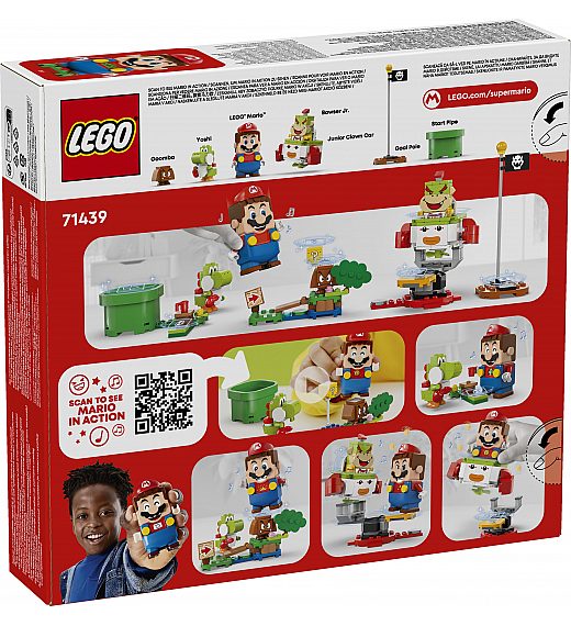 Kocke Super Mario Pustolovščine z interaktivno figuro Mario 71439 Lego