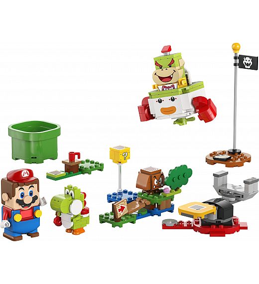 Kocke Super Mario Pustolovščine z interaktivno figuro Mario 71439 Lego