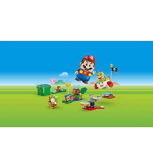 Kocke Super Mario Pustolovščine z interaktivno figuro Mario 71439 Lego