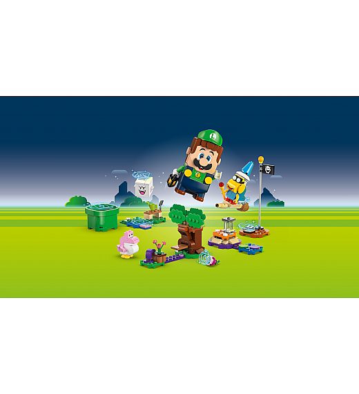 Kocke Super Mario Pustolovščine z interaktivno figuro Luigi 71440 Lego