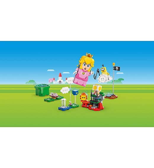 Kocke Super Mario Pustolovščine z interaktivno figuro LEGO® Peach 71441 Lego