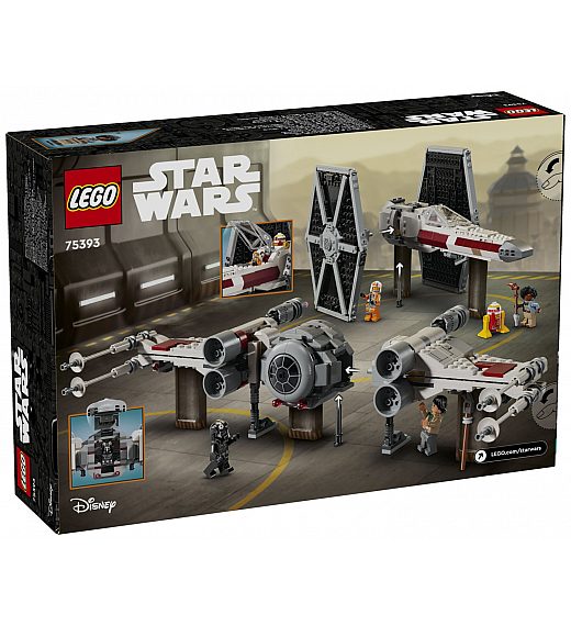 Kocke Star Wars Kombinirani TIE Fighter in X-krilec 75393 Lego