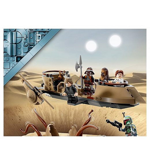 Kocke Star Wars Puščavski Skif in Sarlaccovo brezno 75396 Lego