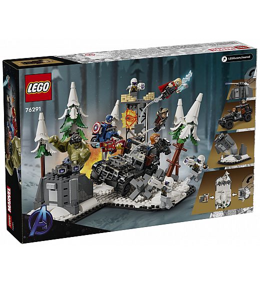 Kocke Super Heroes Združeni Maščevalci: Ultronova doba 76291 Lego