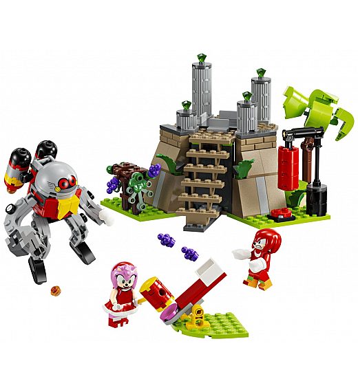 Kocke Sonic Knuckles in hram za Master Emerald 76998 Lego