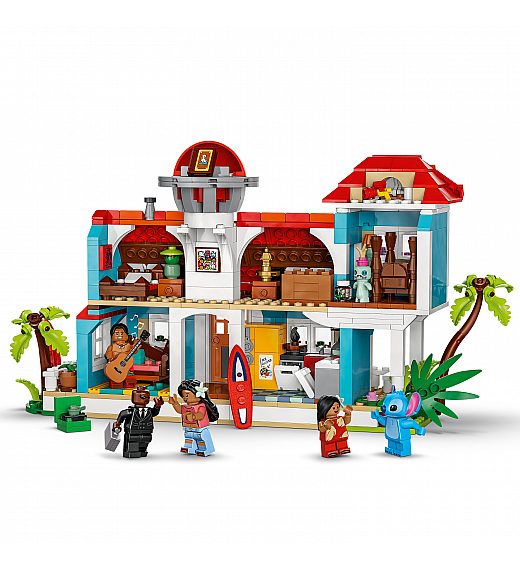 Kocke Disney Classic Hišica na plaži Lili in Žverca 43268 Lego