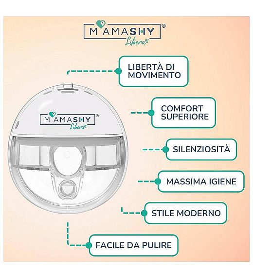 Električna prsna črpalka Mamashy LIBERA Mamashy