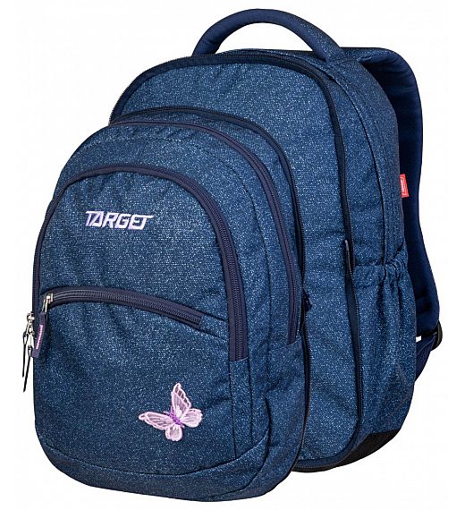 Školski ruksak 2u1 Denim Butterfly 26941