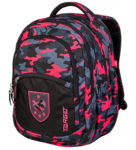 Školski ruksak 2u1 Camouflage Pink 26943