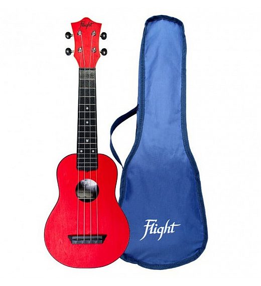 Ukulele sopran flight, crvena