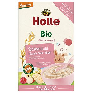 Holle sadno-žitna kaša s 6. mesecem, 250g, BIO-DEMETER