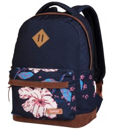  CANVAS Floral Blue 26776 - Šolski nahrbtnik, šolska torba