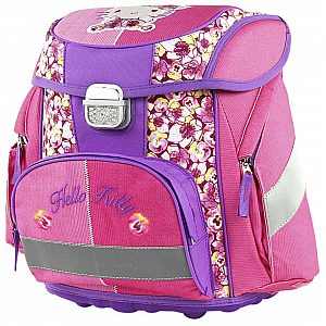 Nahtrbtnik kvadratna torba Hello Kitty magenta/violet