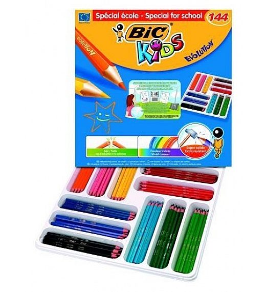 Bic Kids EVOLUTION - 144 komada neslomljivih bojica