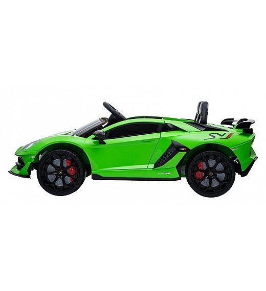 12V LAMBORGHINI AVENTADOR Lamas Toys - avto na akumulator z daljincem zelen