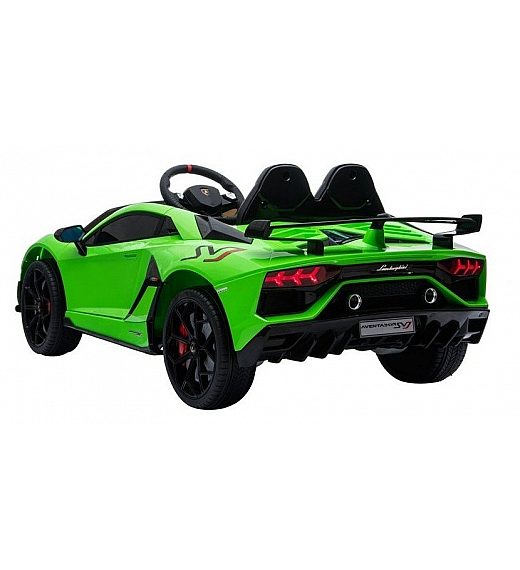 12V LAMBORGHINI AVENTADOR Lamas Toys - avto na akumulator z daljincem zelen