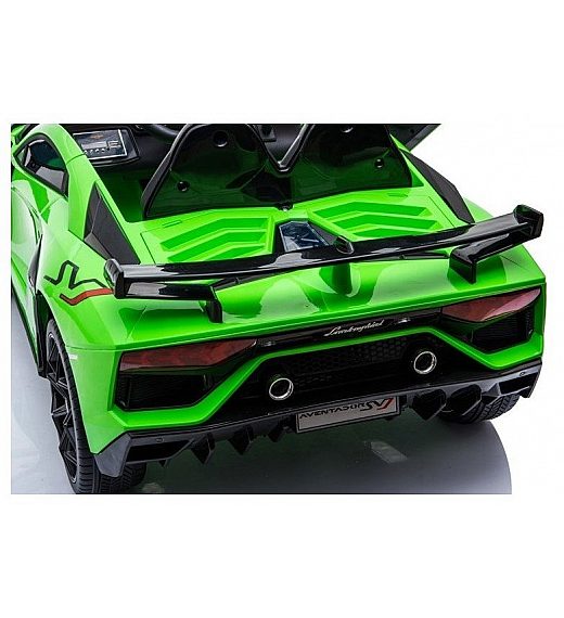 12V LAMBORGHINI AVENTADOR Lamas Toys - avto na akumulator z daljincem zelen