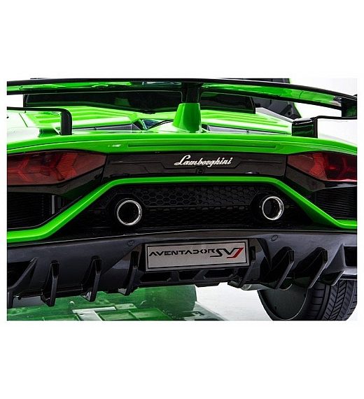 12V LAMBORGHINI AVENTADOR Lamas Toys - avto na akumulator z daljincem zelen