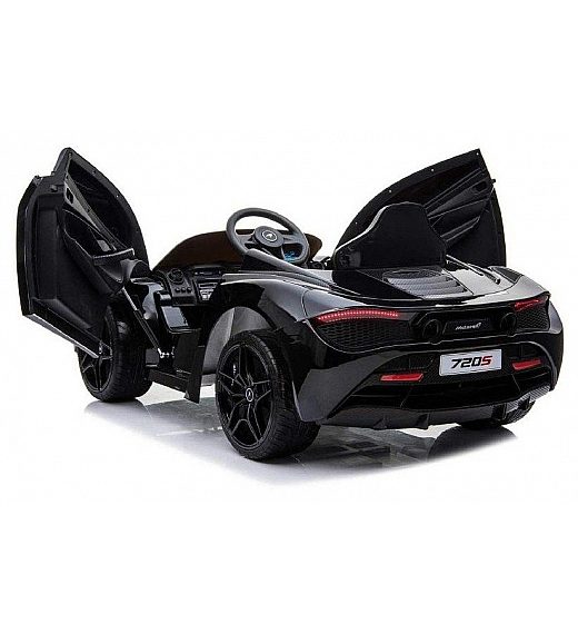 12V MCLAREN 720S Lamas Toys - avto na akumulator z daljincem črn