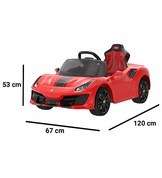 Otroški avto na akumulator 12V FERRARI 488