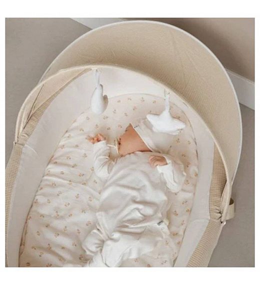 Gnezdece BABY NEST CO-SLEEPING BABY BED Brasilian Sand Bamboom