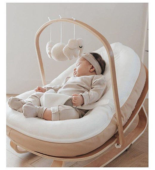 Ležaljka BABY BOUNCER Sand