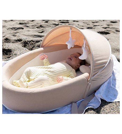 Gnijezda BABY NEST Co-Sleeping Baby Bed Sand