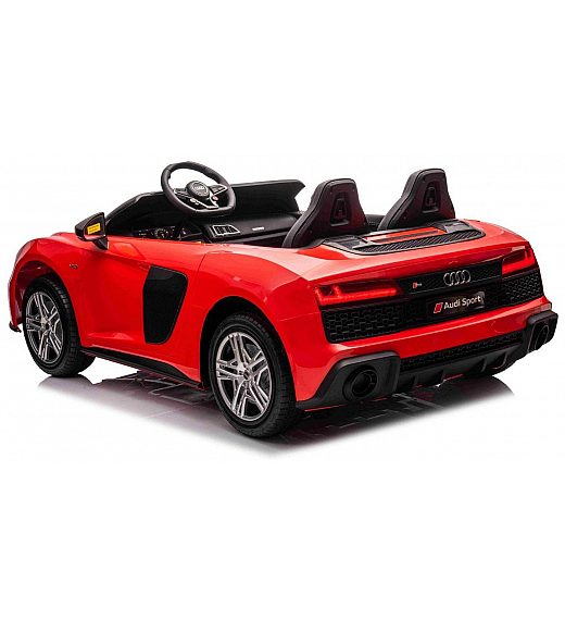 24V AUDI R8 SPYDER Red - otroški avto na akumulator Beneo