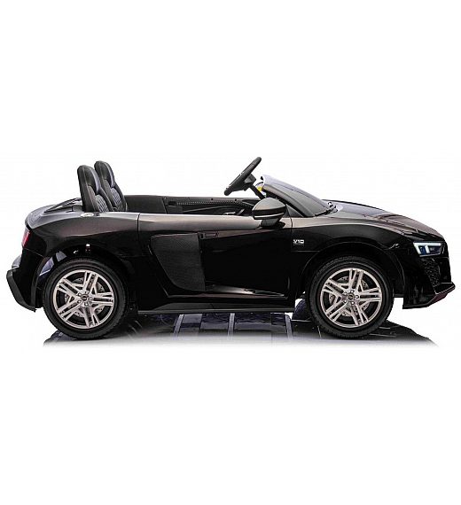 24V AUDI R8 SPYDER Black - dječji automobil na baterije Beneo