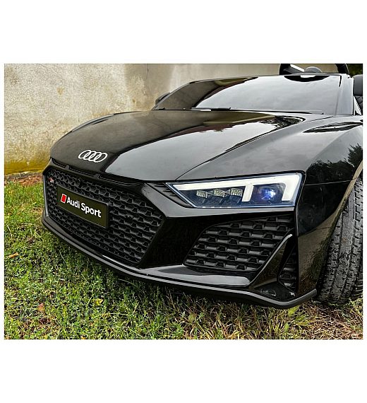 24V AUDI R8 SPYDER Black - dječji automobil na baterije Beneo