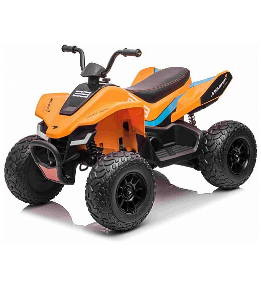 12V otroški štirikolesnik QUAD 4x4 McLaren Racing MCL Orange Beneo