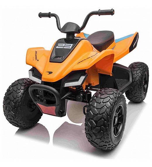 12V otroški štirikolesnik QUAD 4x4 McLaren Racing MCL Orange Beneo