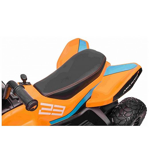 12V otroški štirikolesnik QUAD 4x4 McLaren Racing MCL Orange Beneo