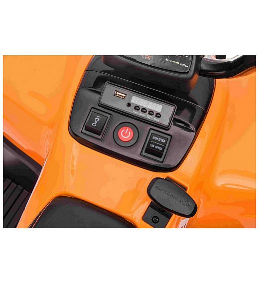 12V dječji QUAD 4x4 McLaren Racing MCL Orange Beneo