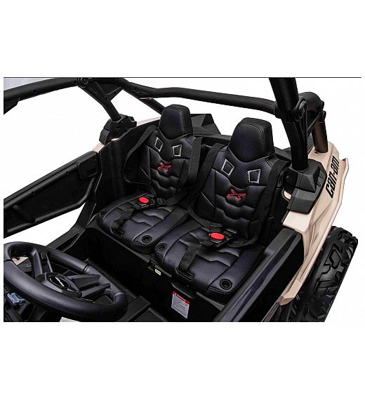 12V Otroški avto na akumulator 4x4 CAM-AM MAVERICK black Beneo