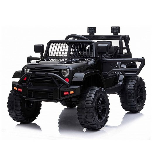 12V OFFROAD - dječji akumulatorski auto, crni