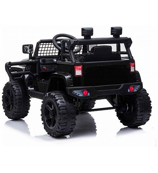 12V OFFROAD - dječji akumulatorski auto, crni