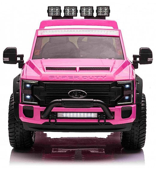 24V Ford Super Duty pink – otroški avto na akumulator