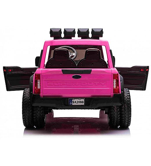 24V Ford Super Duty pink – otroški avto na akumulator