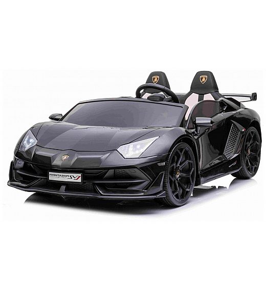 24V Lamborghini Aventador crni - dječji automobil na baterije