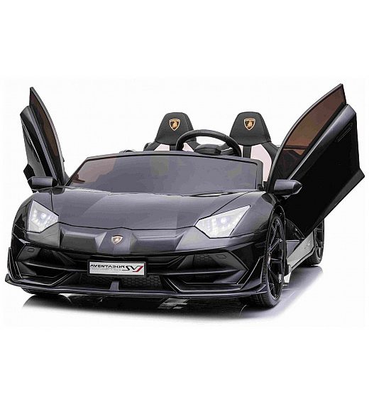 24V Lamborghini Aventador crni - dječji automobil na baterije