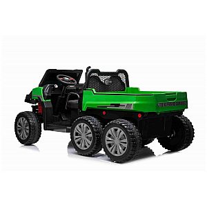 12V RIDER XXL 6X6 - dječji akumulatorski auto, zeleni