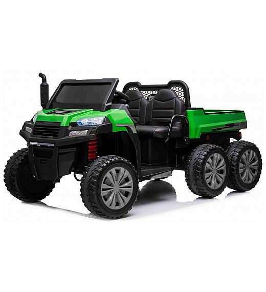 24V RIDER XXL 6X6 - dječji akumulatorski auto, zeleni