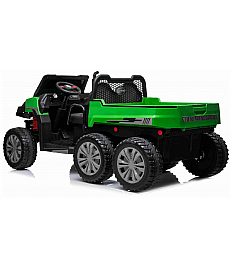 24V RIDER XXL 6X6 - otroški avto na akumulator, zelen